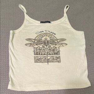 San Diego Cream Tank Top